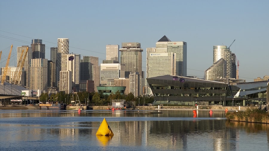 Spain coastal skyline