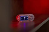 Transparent device with wifi signal on screen