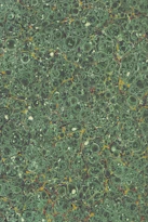 Green marbled paper with white and yellow accents