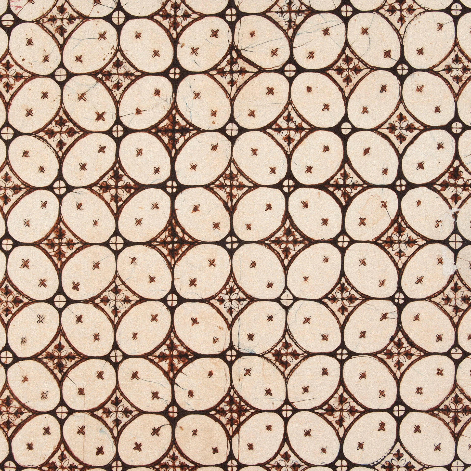 Kawung cotton batik, 2m
