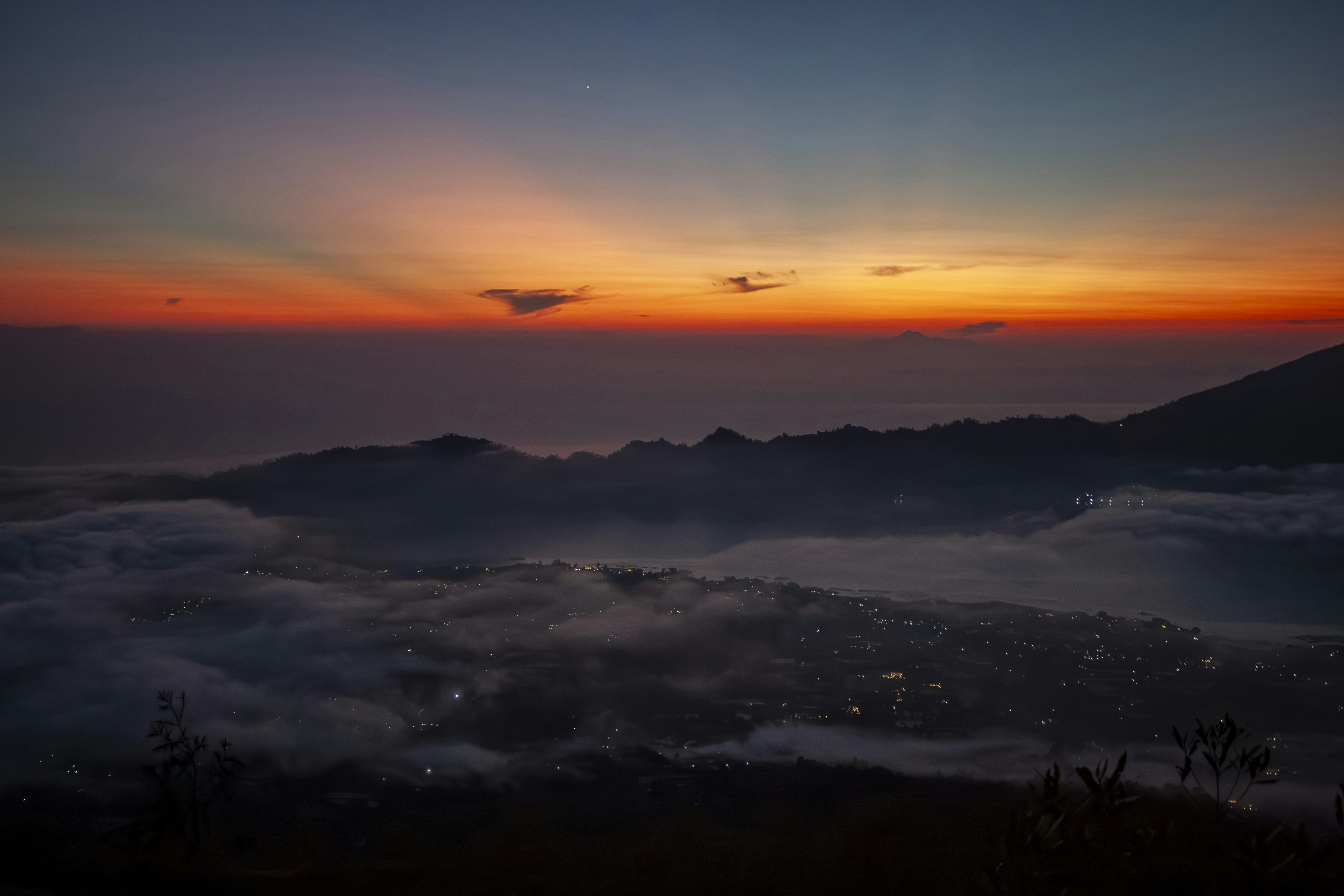 Sunrise mountains
