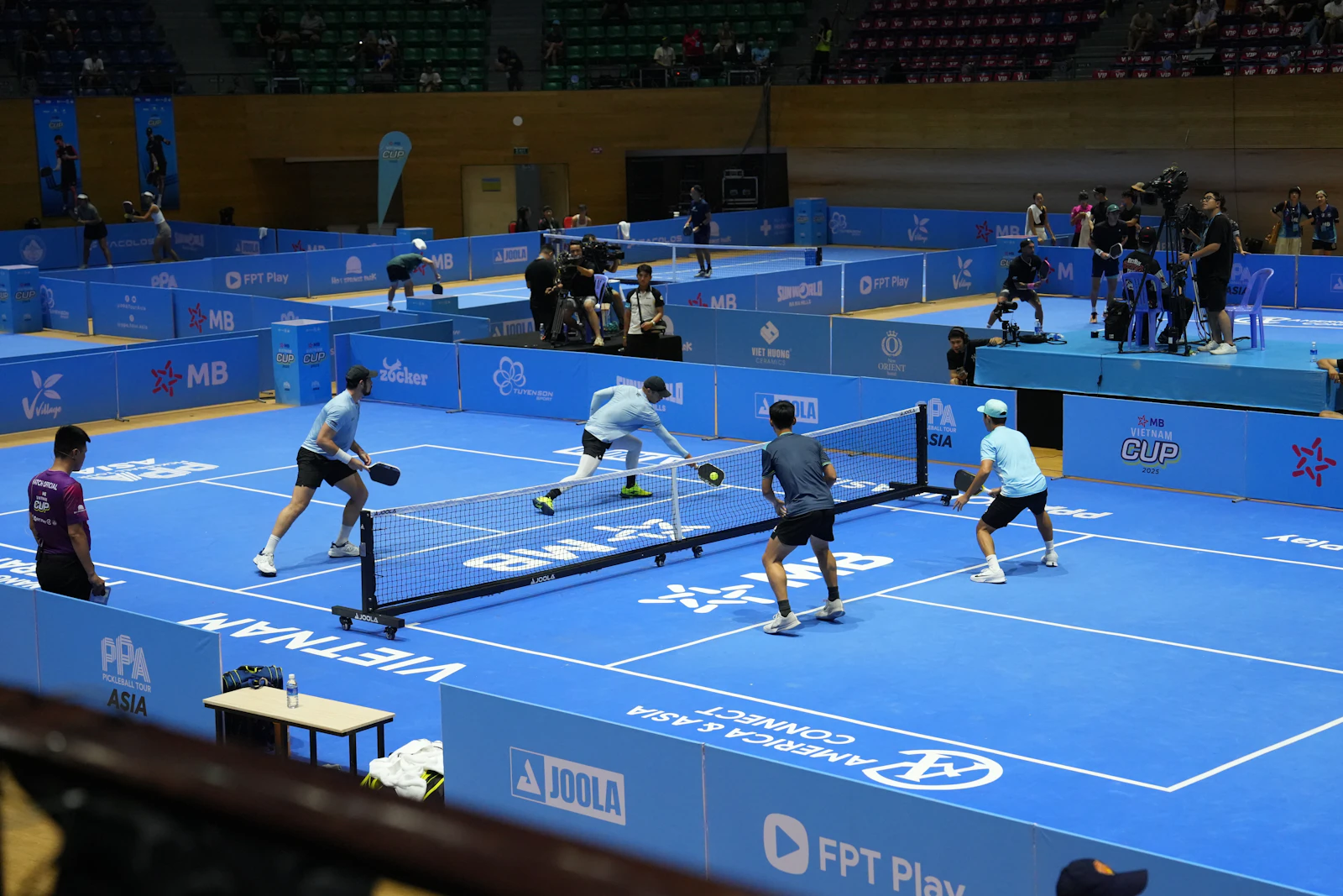 Cricket, basketball, pickleball and badminton net installations — image 5