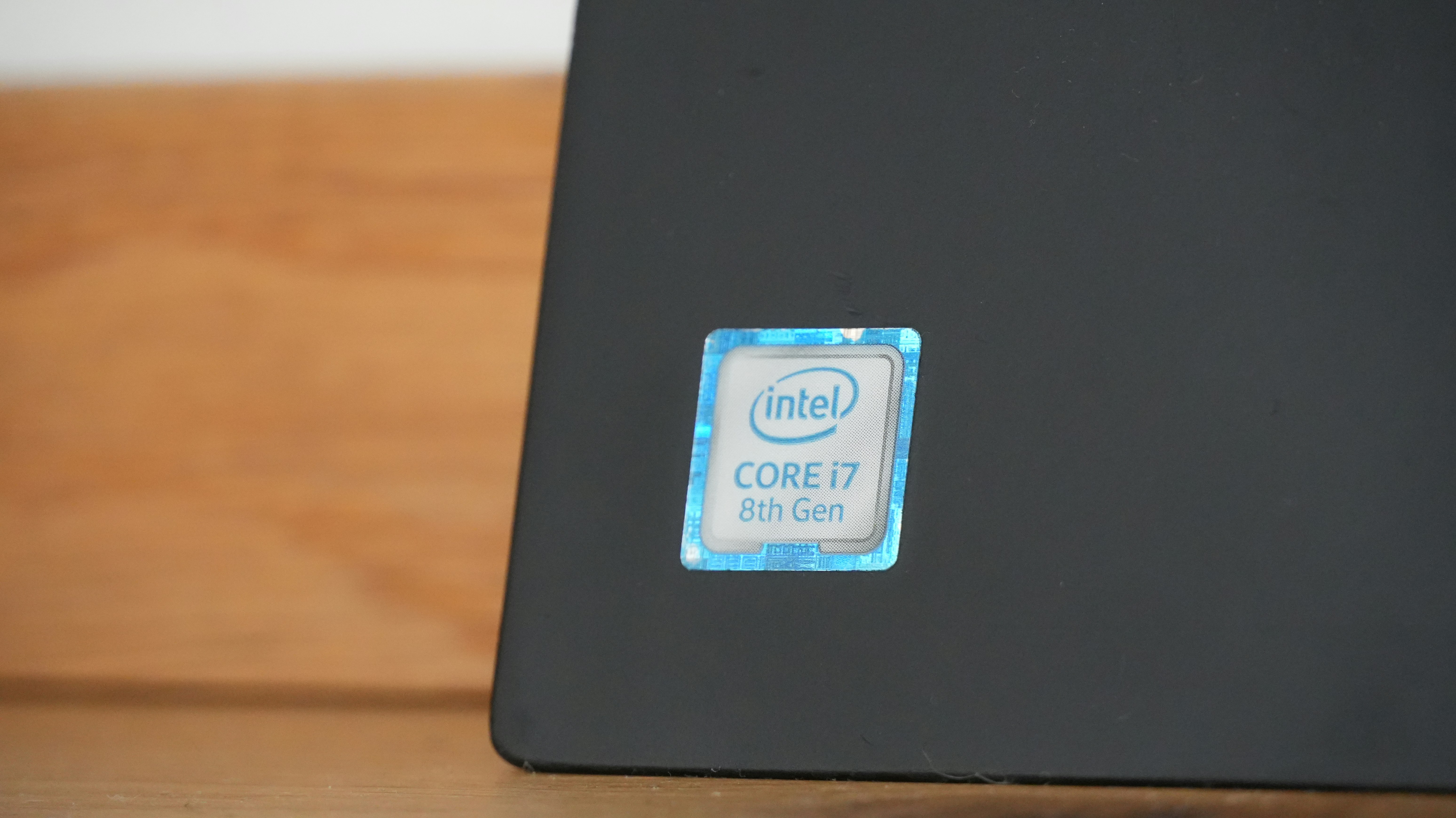 Technical specs of budget laptops for college students - An image of a laptop with a sticker or logo highlighting its Intel Core i5 processor and 16GB RAM
