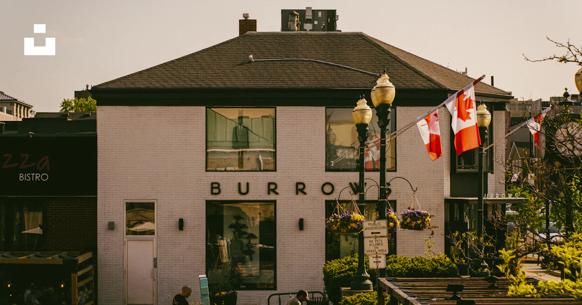 Burrows Signs Building with