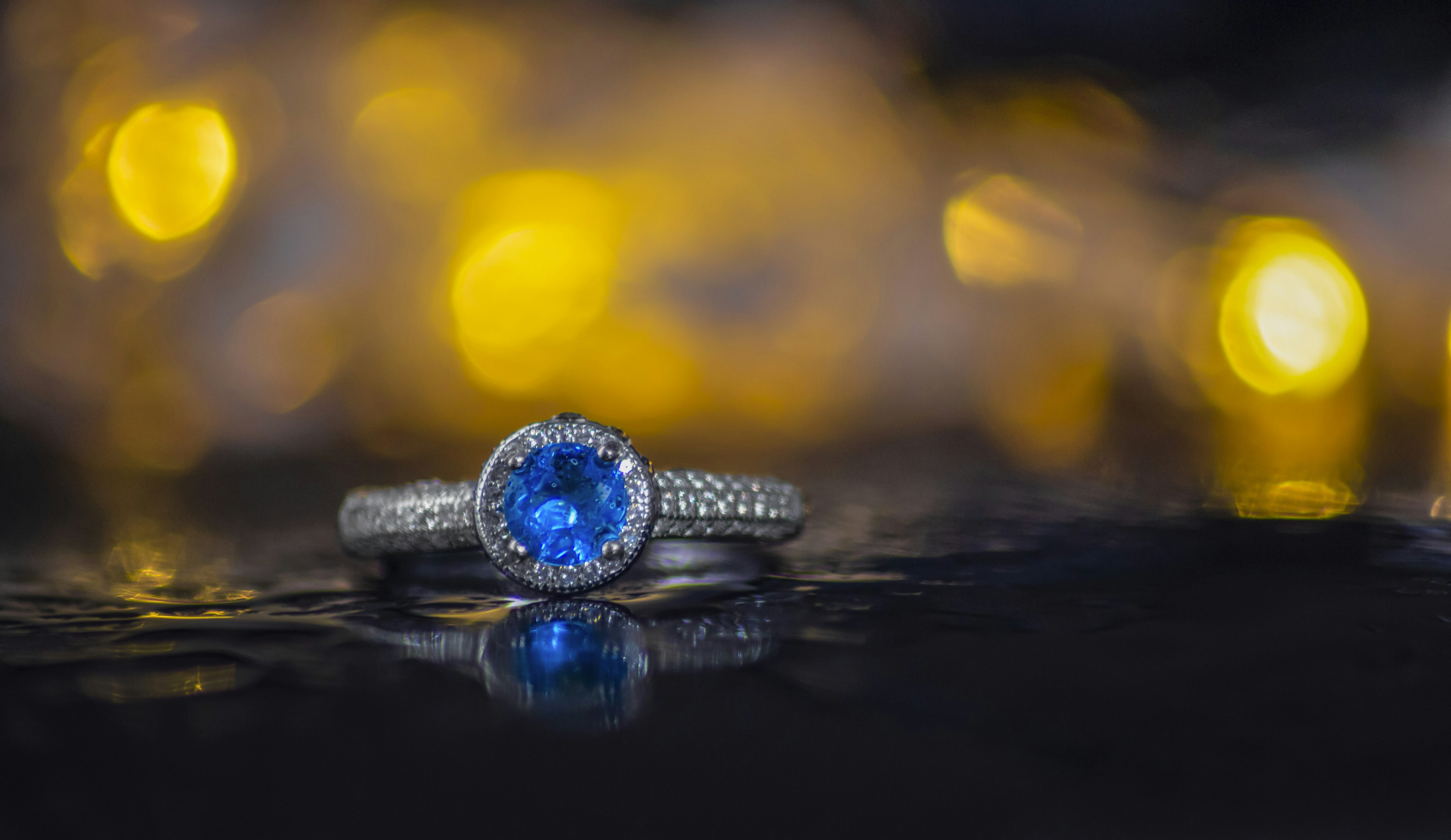 Dazzling Blue Ring