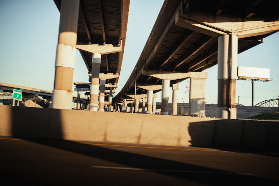 Concrete highway infrastructure