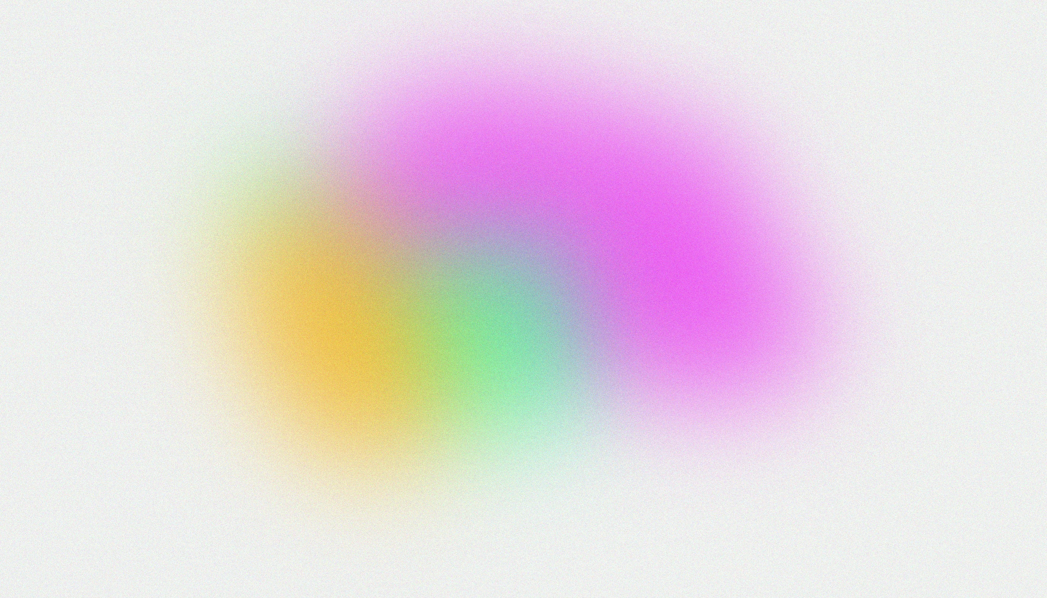 Abstract blend of pink, green, and orange colors.