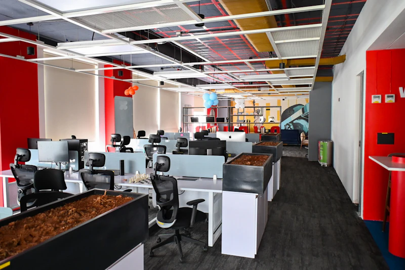 Modern open-plan office