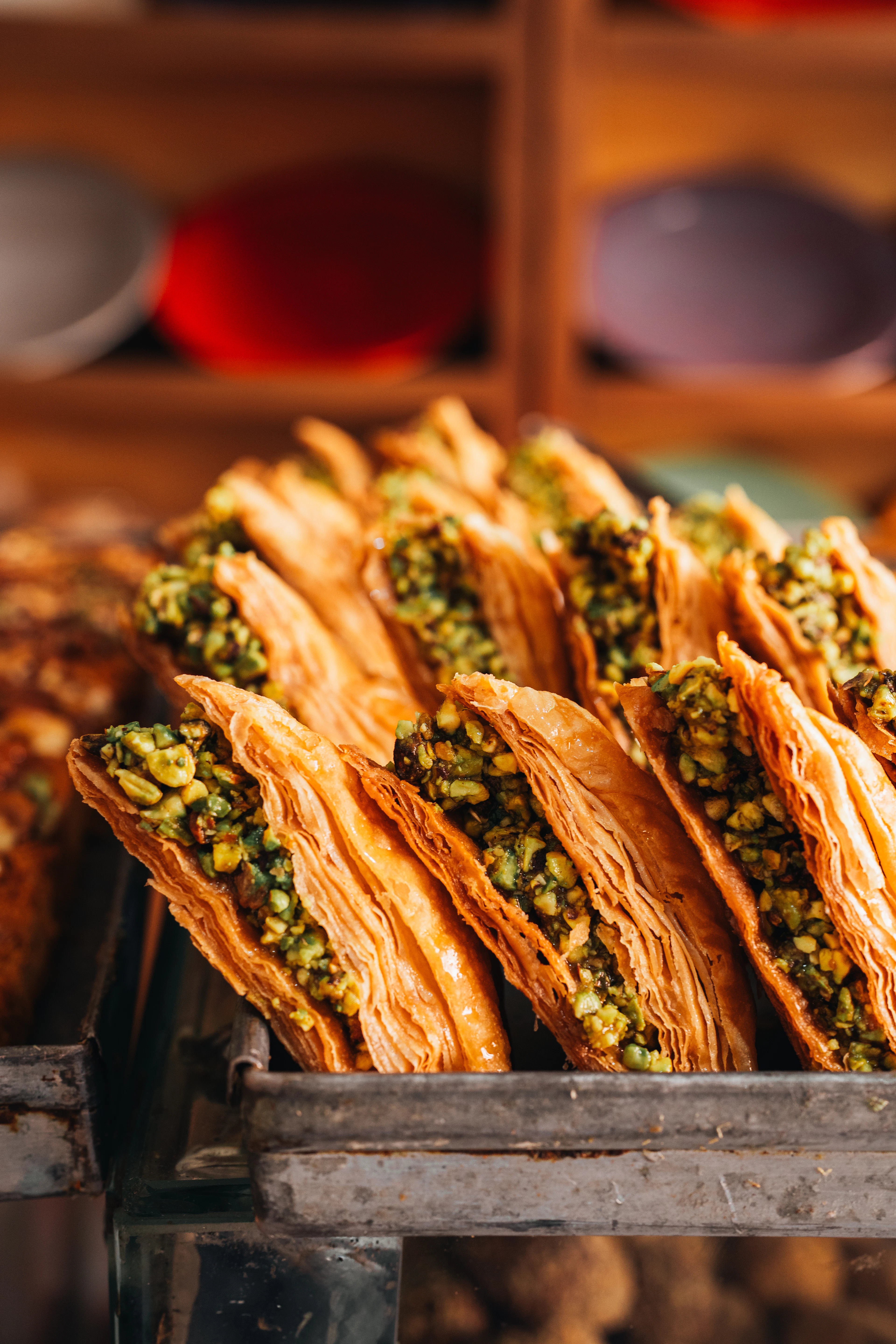 Pistachio Baklava, box of sixteen