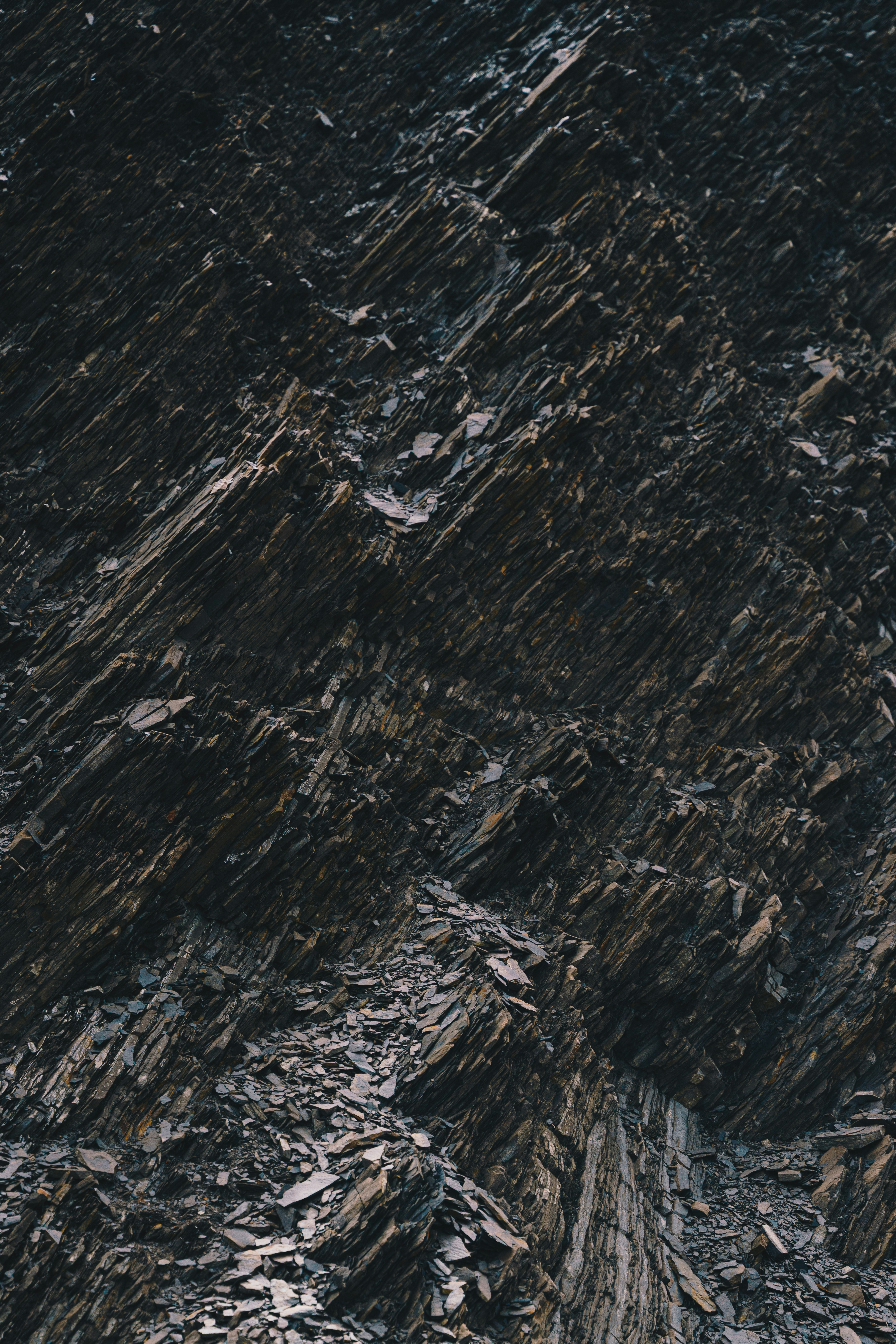Dark rock texture