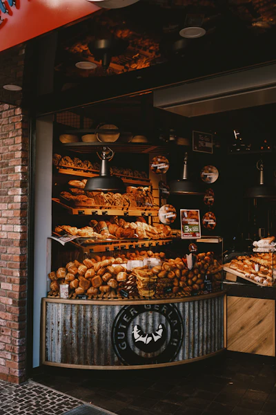 Instagram bakery photo - bakery display