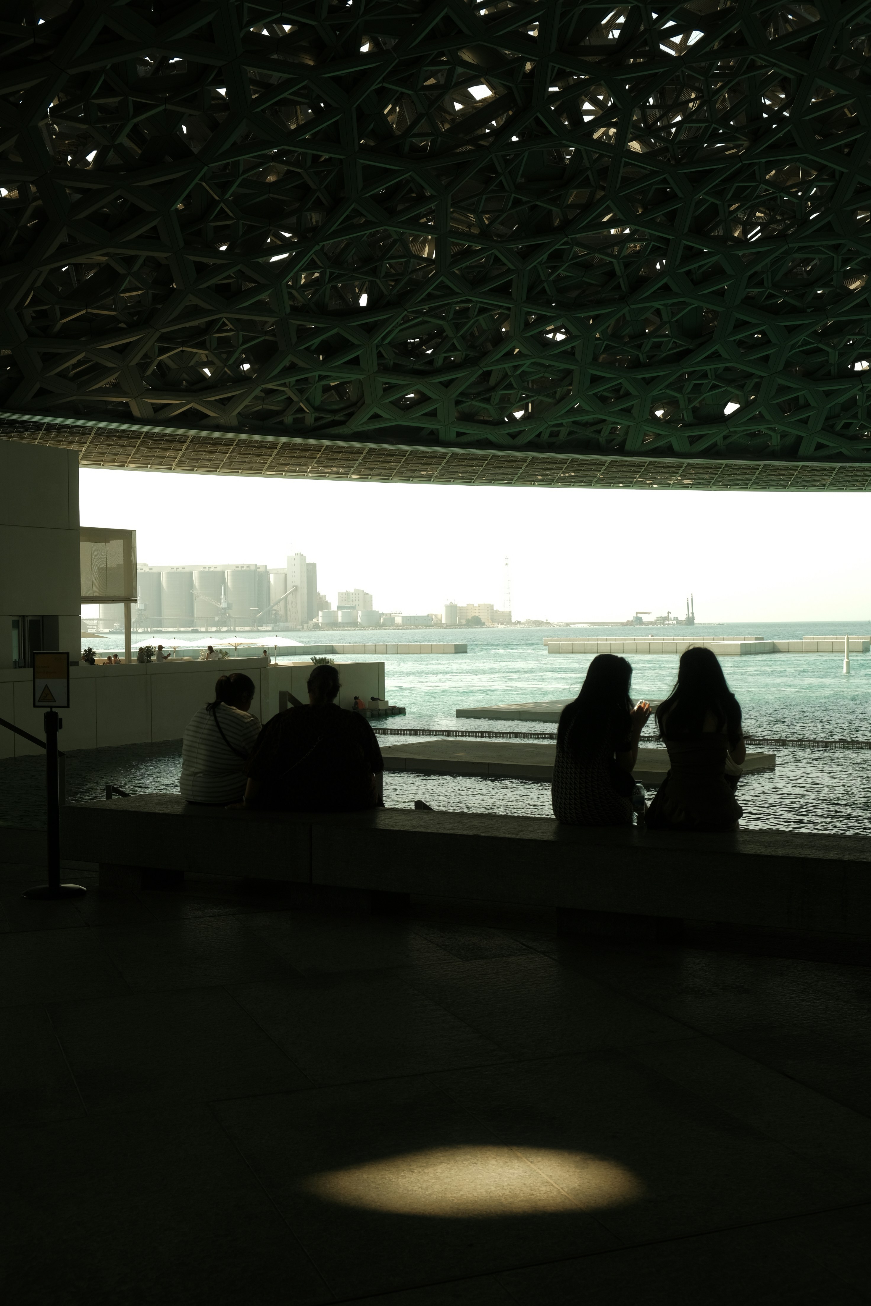 Louvre Abu Dhabi exterior view