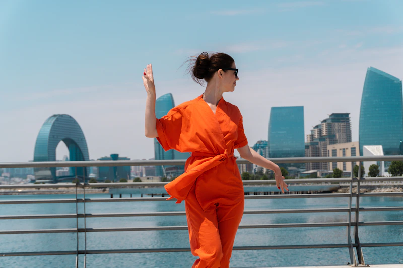 energetic sugar mummy dancing by water