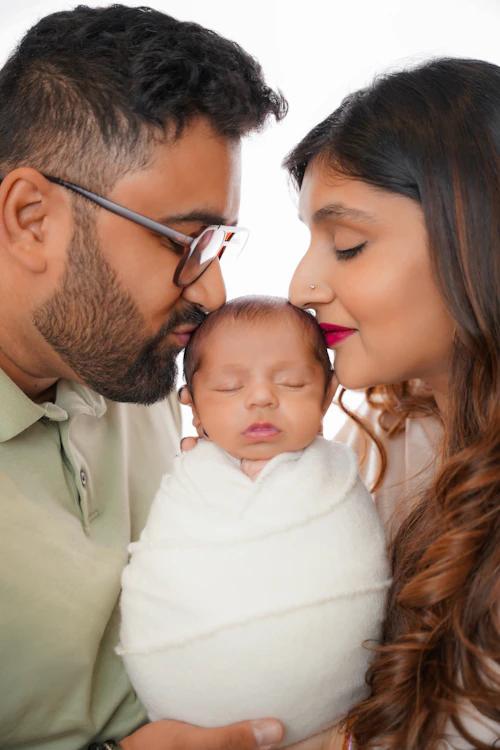 Parents with newborn