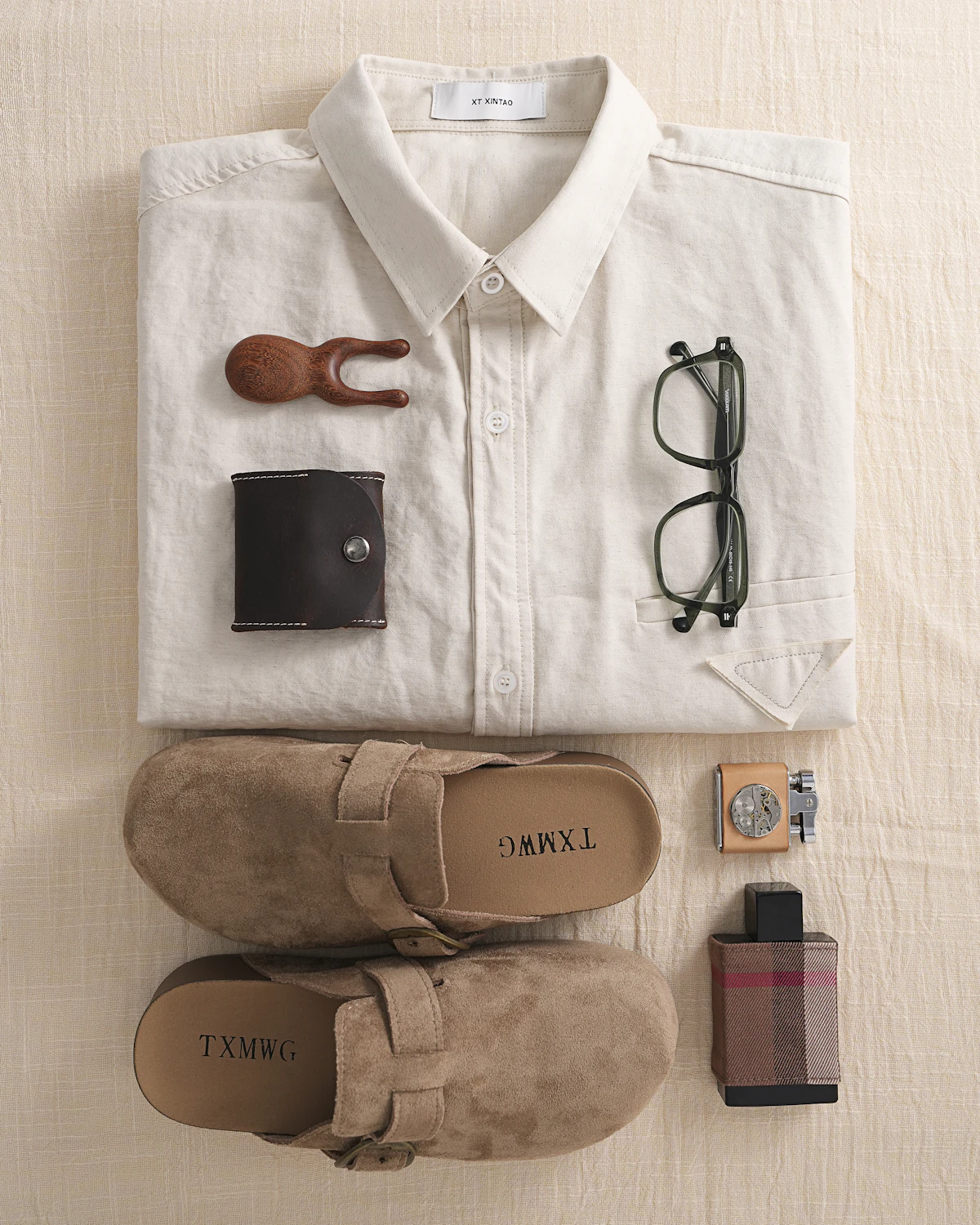 Flat lay of fashion accessories from Unsplash