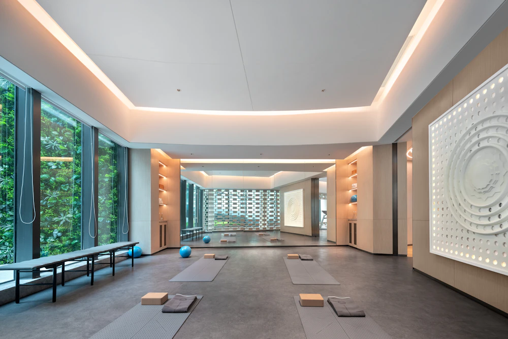 Luxury wellness studio space for private sessions