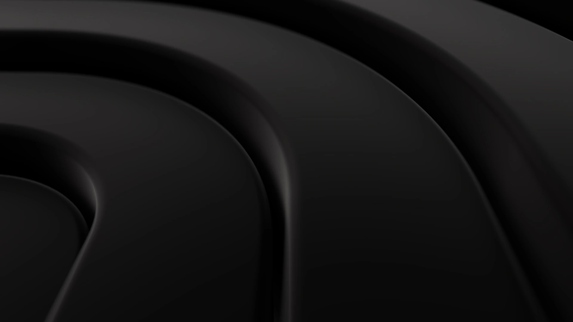 Abstract dark curved lines with subtle highlights