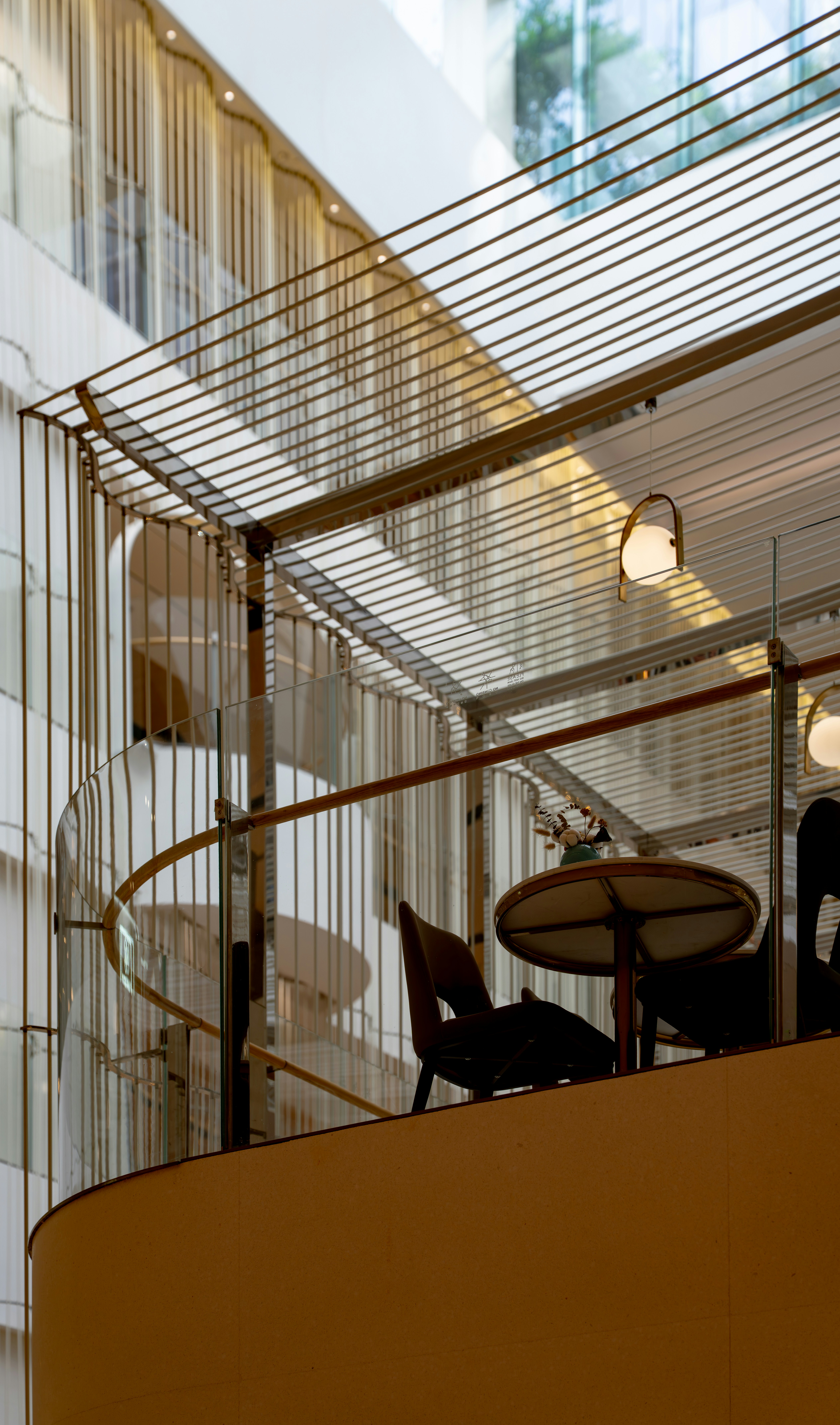 minimalist balcony lighting, wallpaper, Japandi Pendant Lights: Illuminate Your Balcony 6