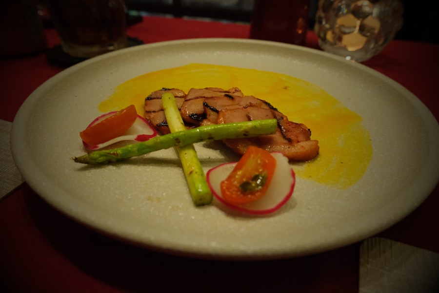 Salmón con boniato
