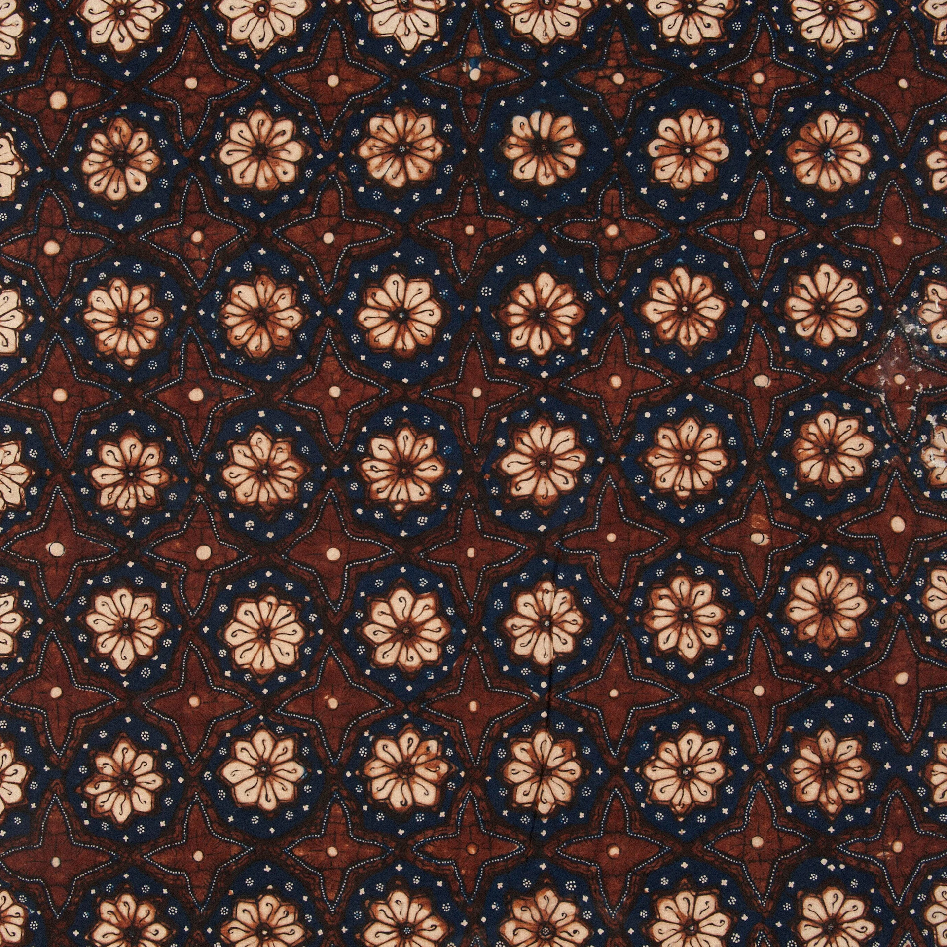 Star flower batik, 2m