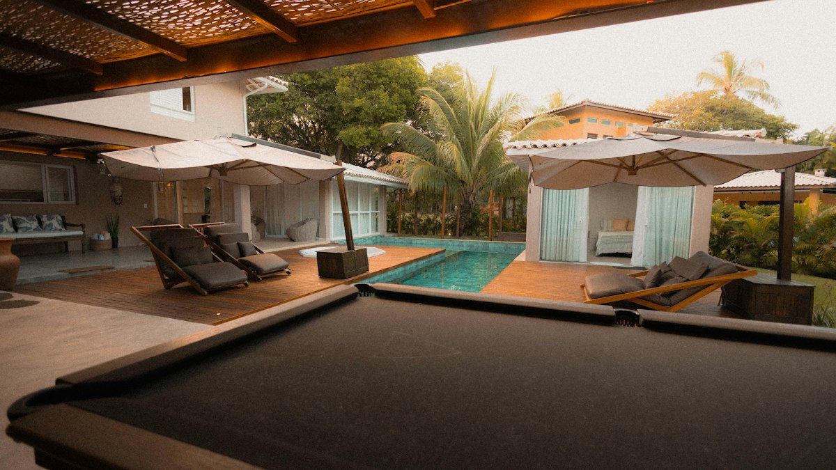 Pool with Cabana and Lounge