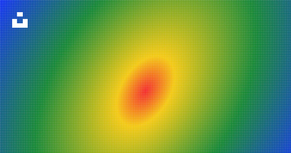 Heatmap with red center and blue corners photo – Free Background Image ...