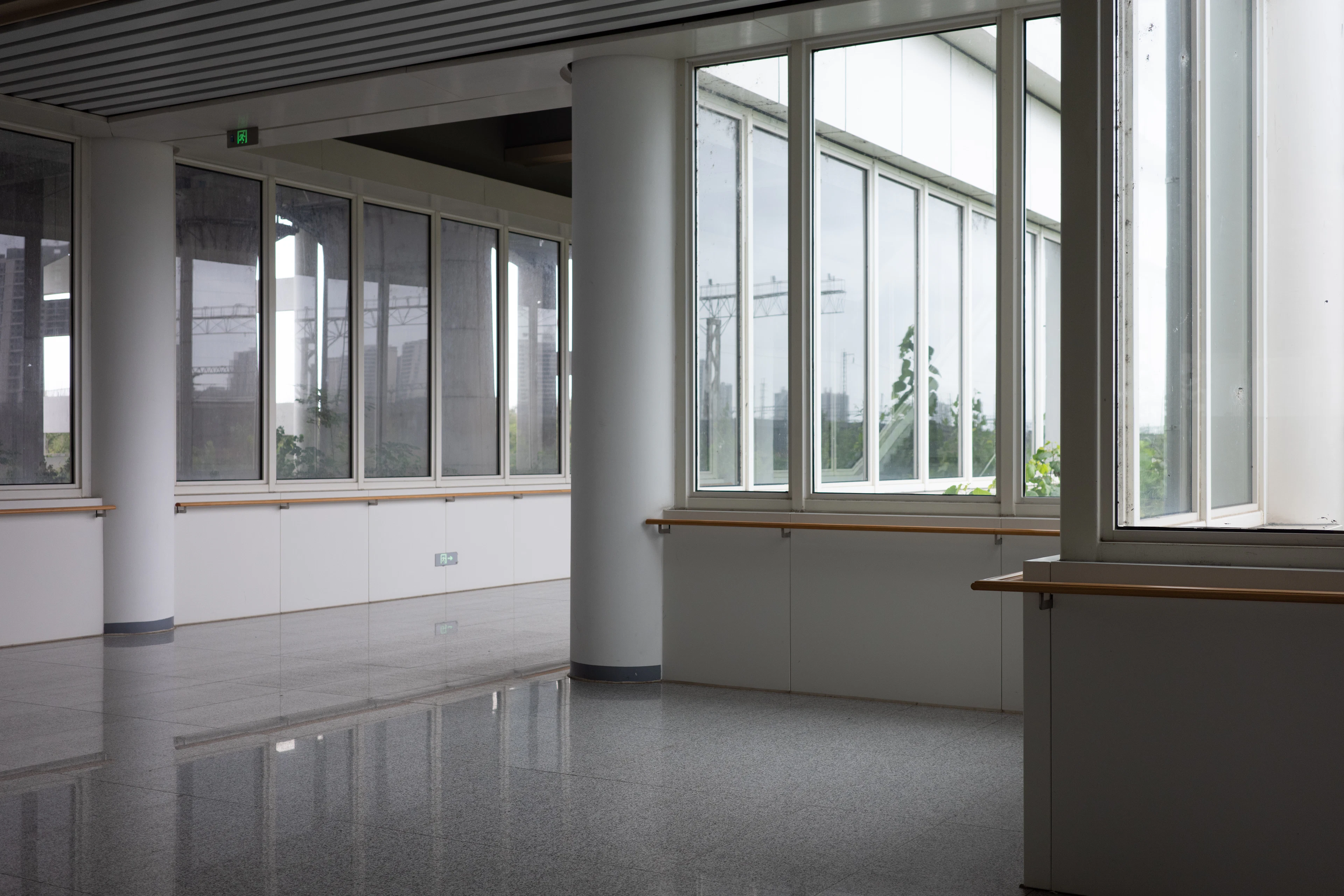 A bright, modern, freshly cleared property interior