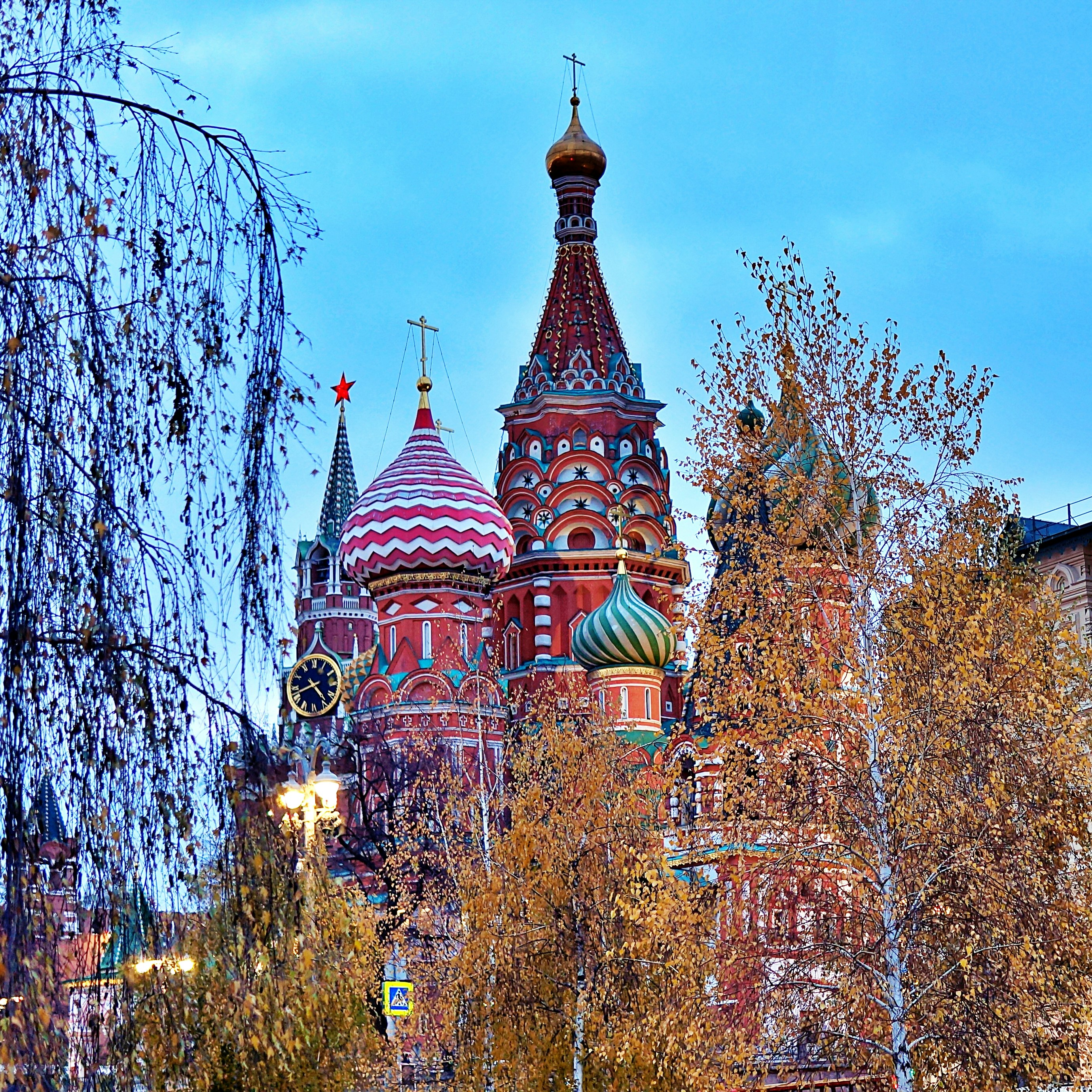 Orthodox Church. Zaryadye Park. Moscow.