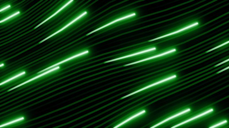 Abstract AI strategy and technology lines