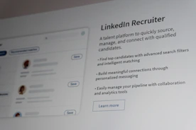 Linkedin recruiter talent platform interface