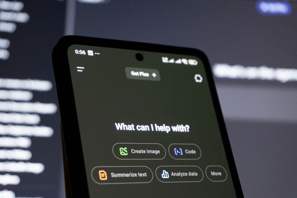 AI chatbot interface - ChatGPT