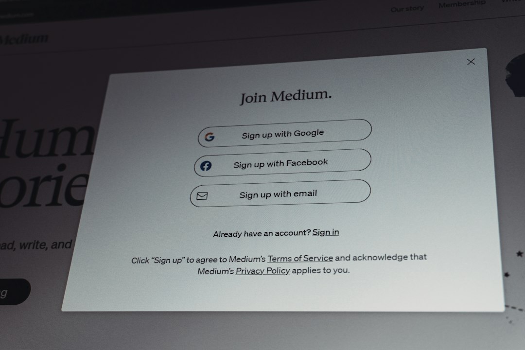 Join medium sign-up screen with google, facebook, and email options.