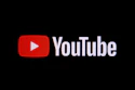 The youtube logo on a black background