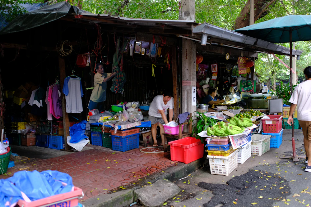 Market stall in Bangalore