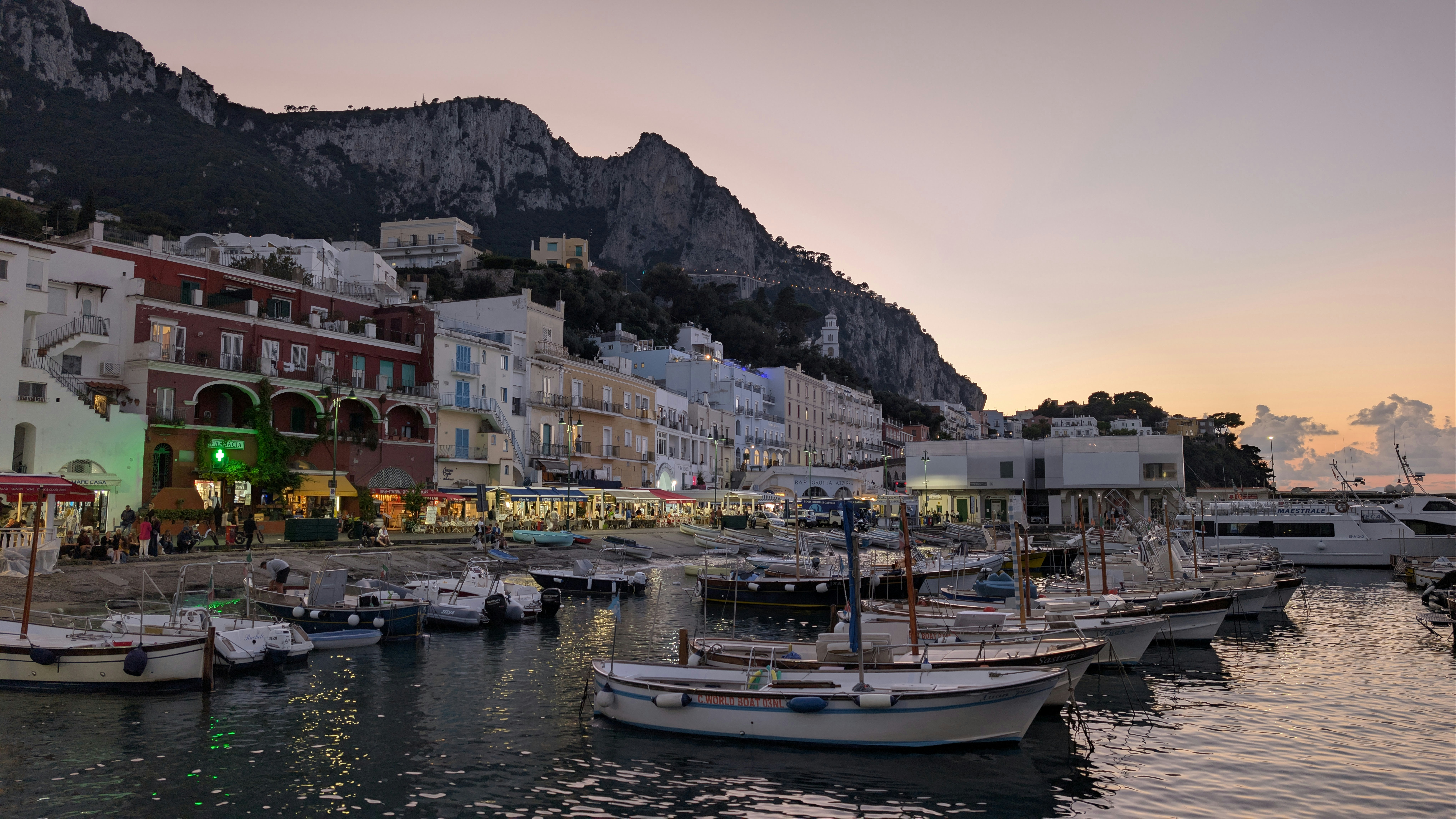 Capri Town: The Heart of the Island
