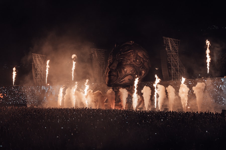 Festival crowd