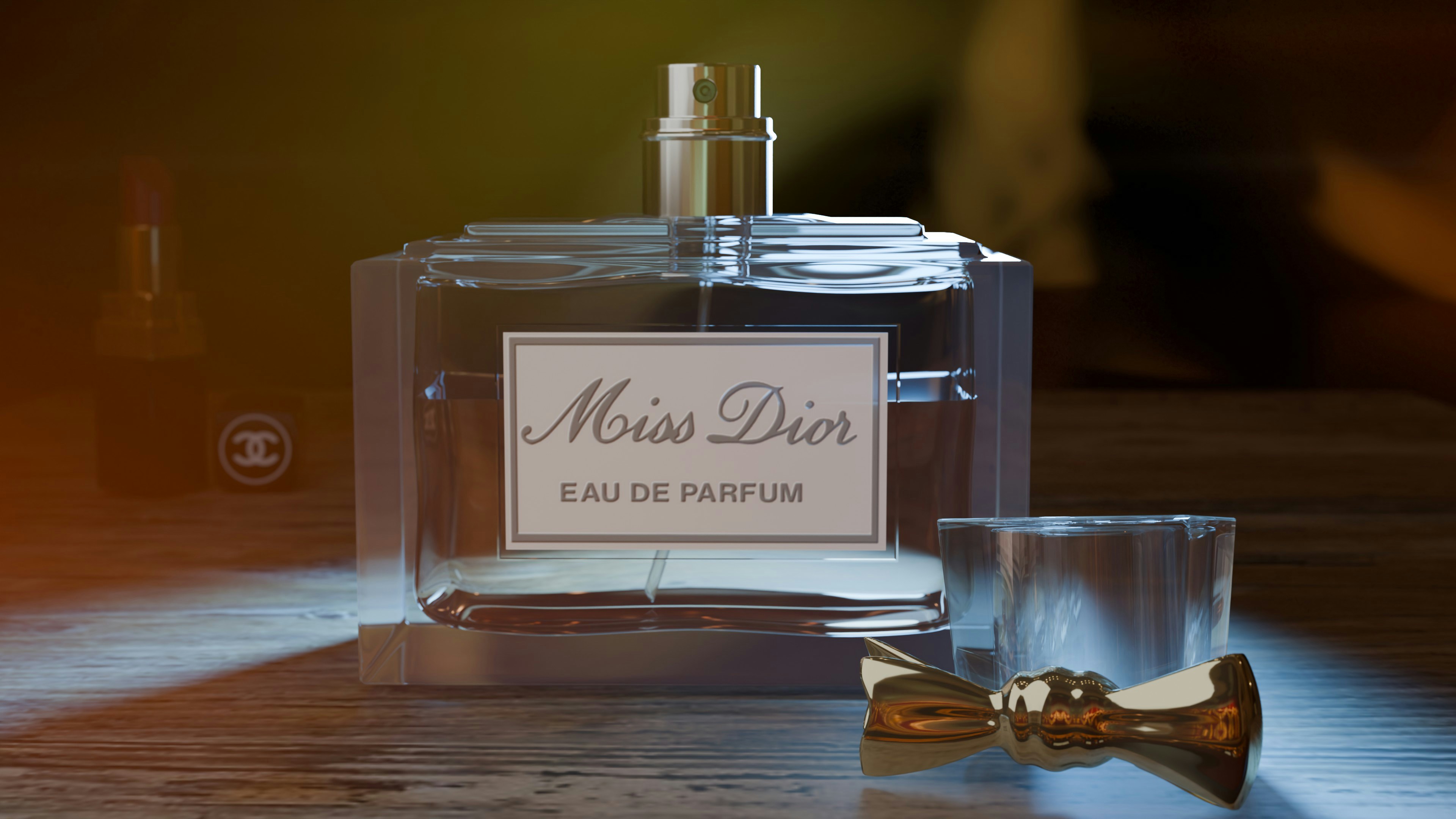 Lumière Glow Serum luxury bottle