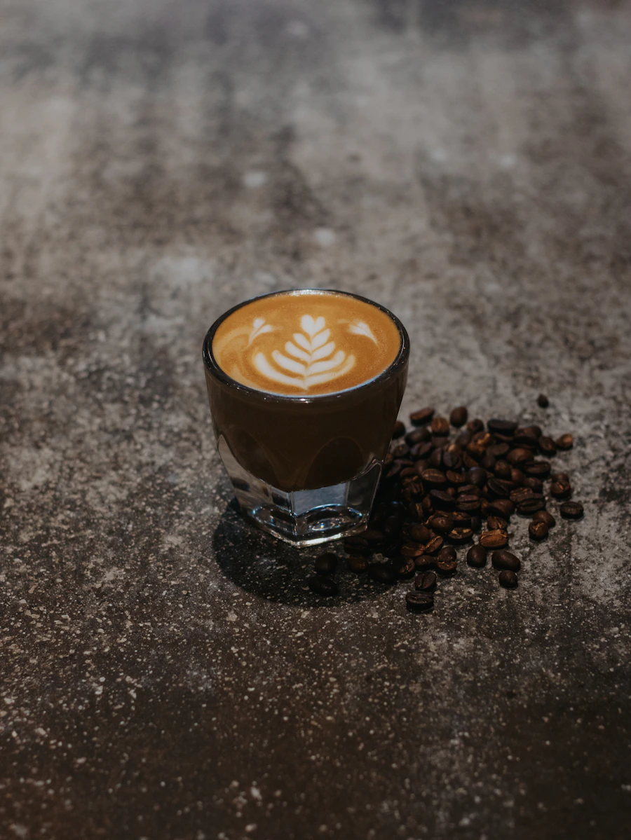 Café con arte latte
