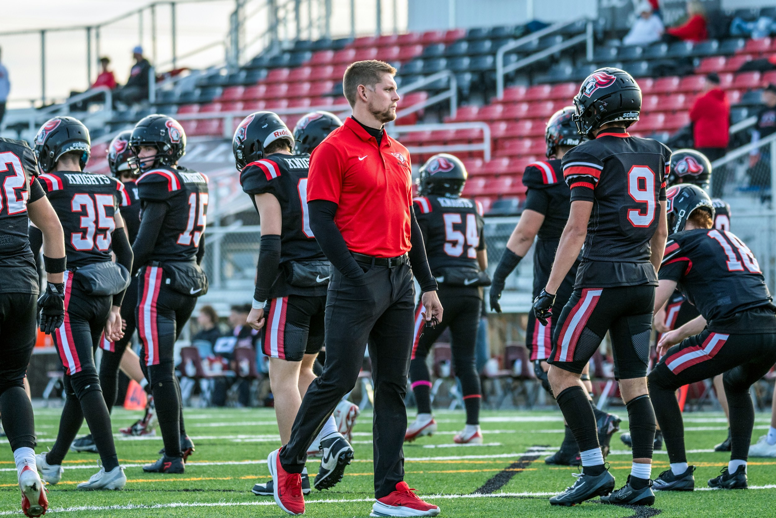 football manager touchline sideline