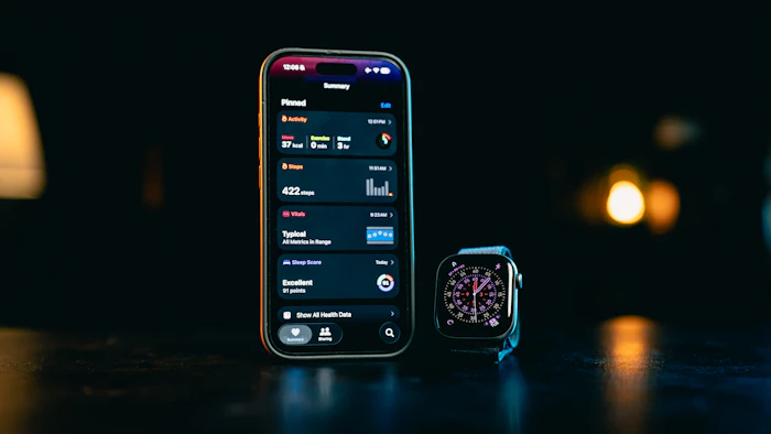 Mobil App Tasarımı proje görseli — fitness uygulaması arayüzü