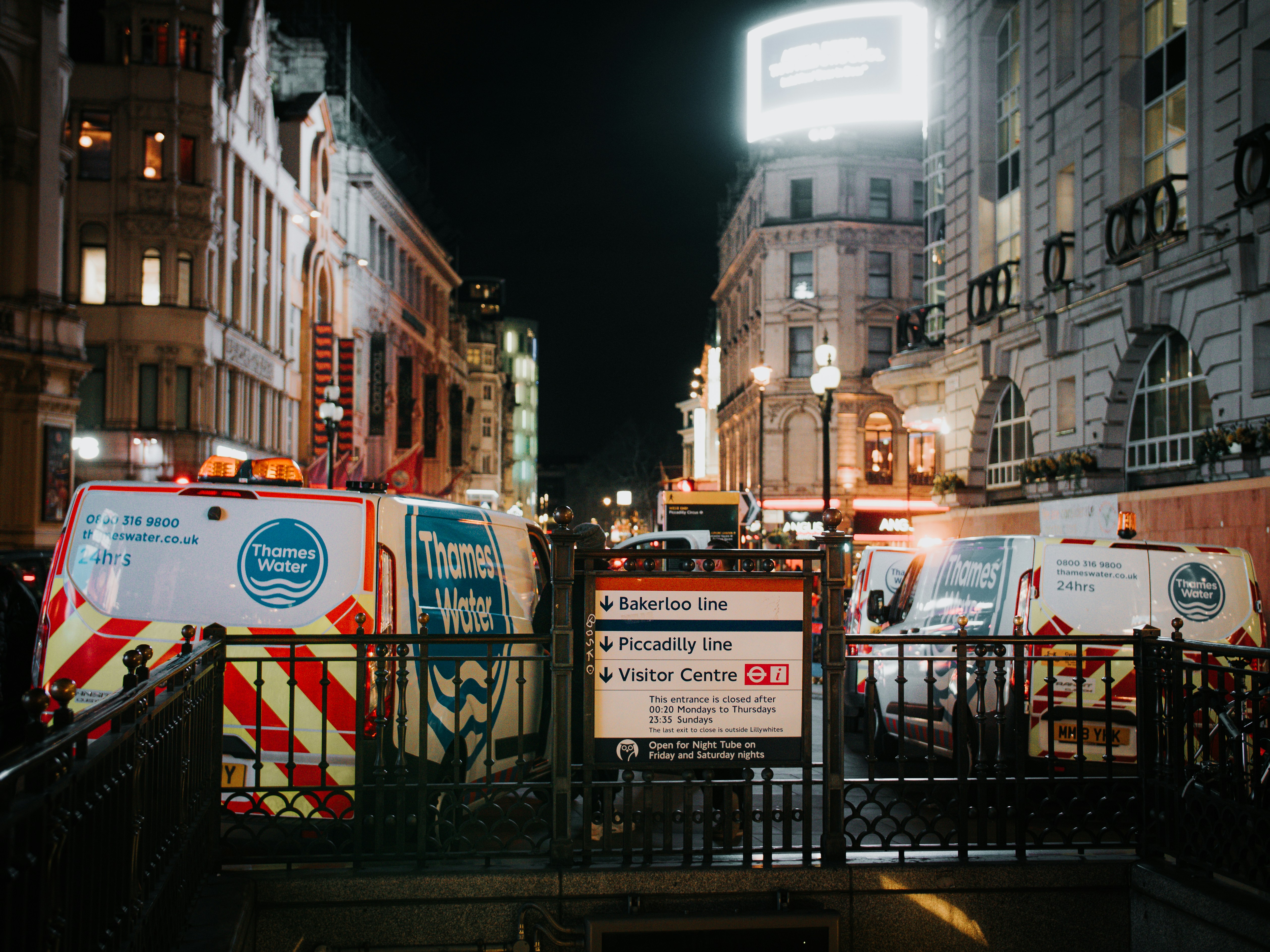 London nightlife scene