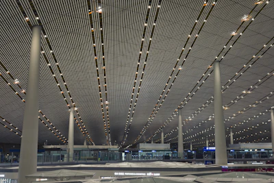 Airport terminal advertising
