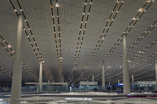 Airport terminal branding