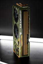 Geforce rtx graphics card with three fans
