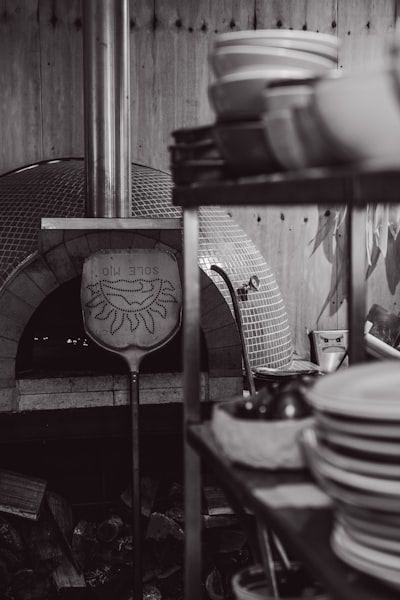 Milano standard smooth finish on gas commercial pizza oven