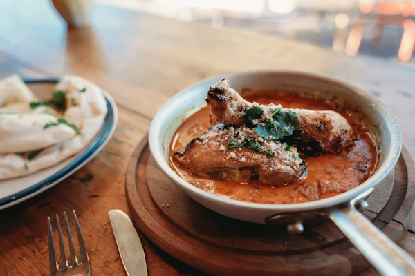 Chicken Tikka Masala with Naan