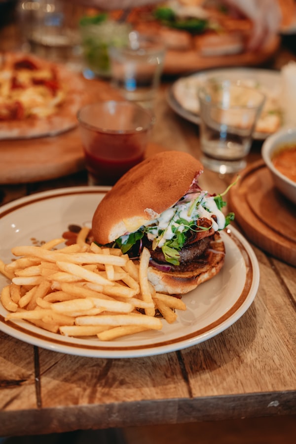 Burger icónico, Blend