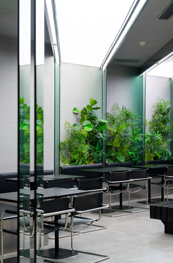 Smart glass windows home automation modern