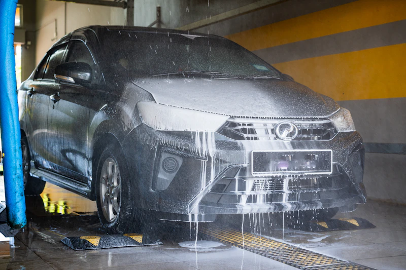 Exterior foam wash