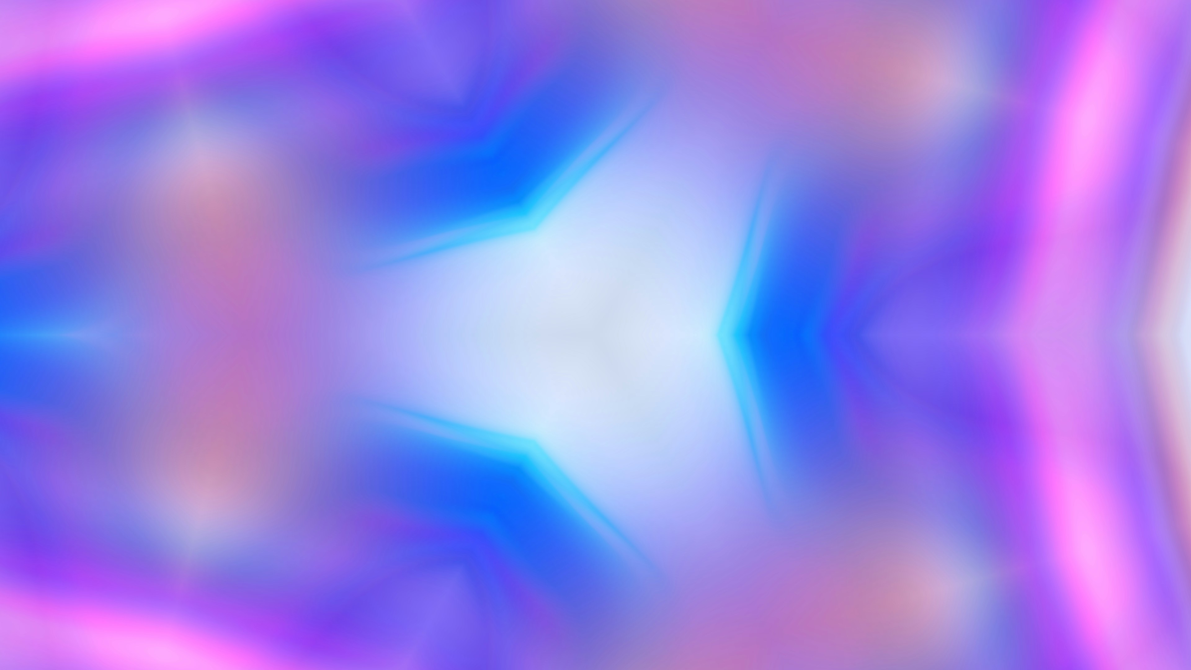 Fundo borrado abstrato com luzes roxas e azuis